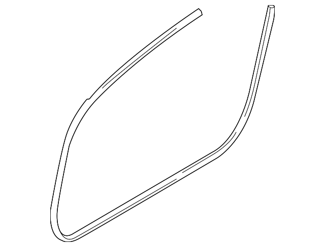 76921JJ50A Деталь OPENING TRIM, RIGHT
