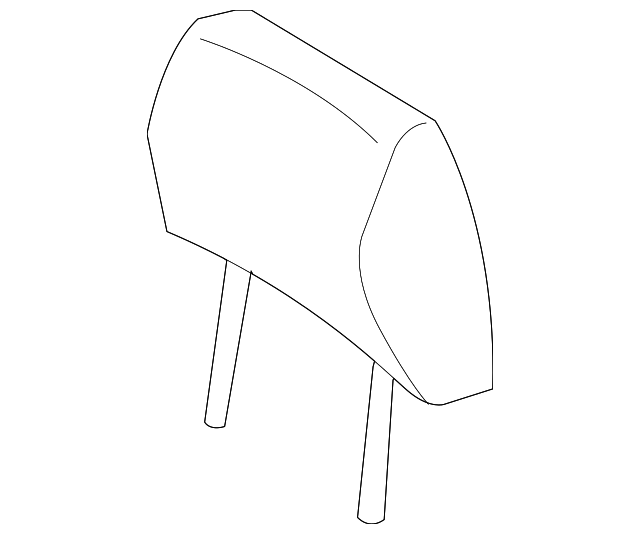 71910-04410-B0 Деталь HEADREST, OUTER, LEFT