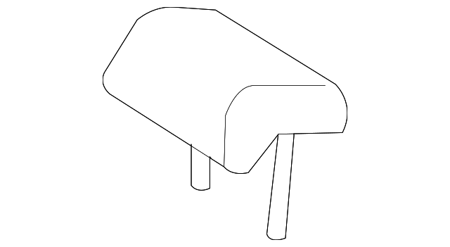 71920-04041-B0 Деталь HEADREST, CENTER