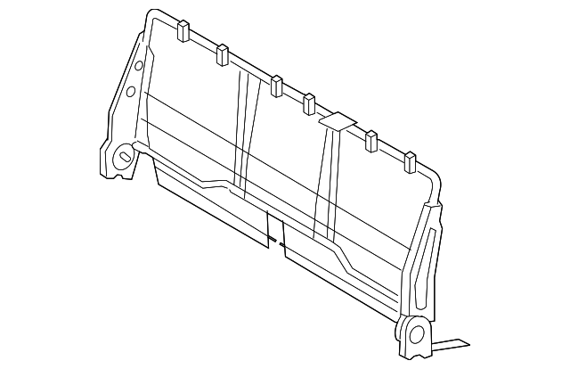71630-04120 Деталь SEAT BACK FRAME