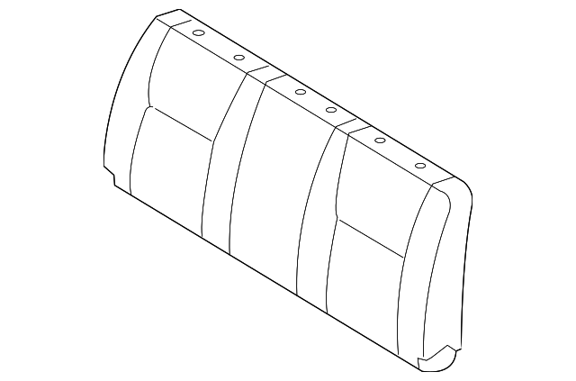 71073-04520-B0 Деталь SEAT BACK COVER