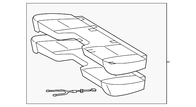 71002-04091-B0 Деталь CUSHION ASSY