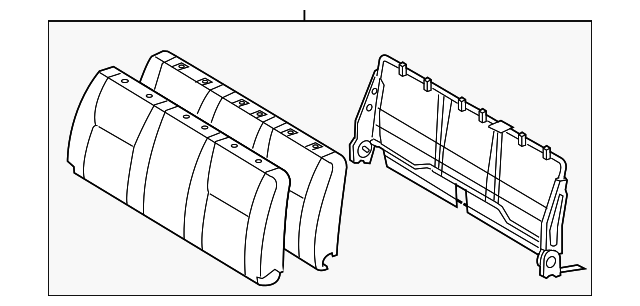 71430-04480-B0 Деталь SEAT BACK ASSY