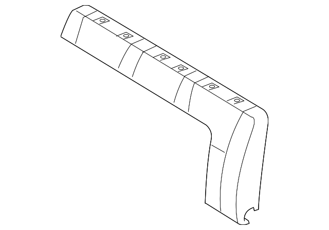 71551-04150 Деталь SEAT BACK PAD