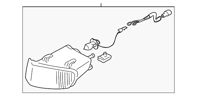 84501AE090 Деталь FOG LAMP ASSY, LEFT