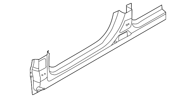 71322-2JA00 Деталь OUTER ROCKER, RIGHT