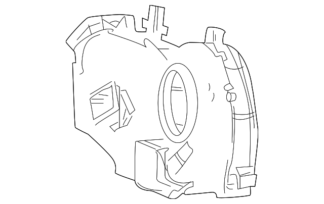 88891577 EVAPORATOR CASE