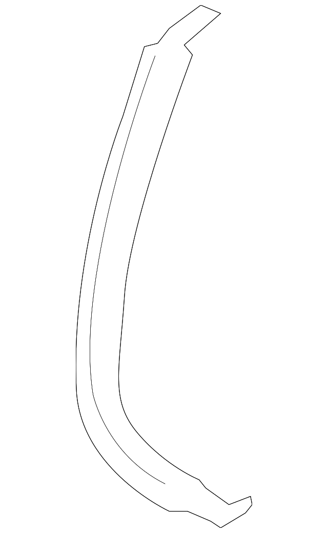 6400C964 Деталь GRILLE SURROUND, RIGHT