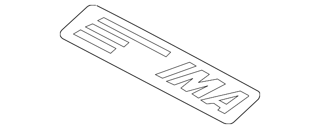 32126-RMX-000 Деталь EMBLEM, ENGINE COVER