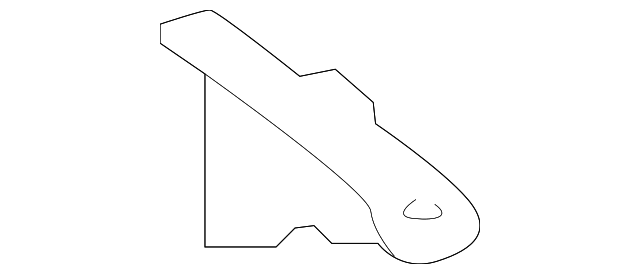 53713-12160 Деталь FRONT PANEL EXTENSION, RIGHT