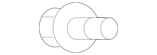 91553-L1025 Деталь TOW HOOK BOLT, LEFT