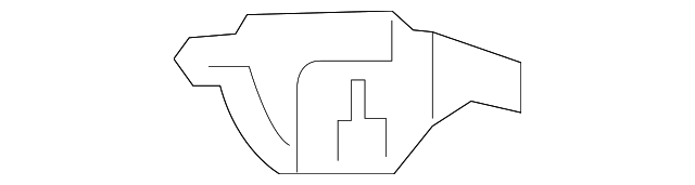 57105-12160 Деталь INNER RAIL BRACKET