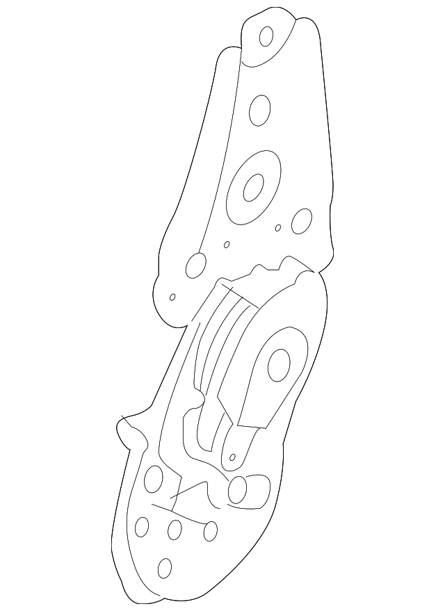 96452202 Деталь RECLINER, RIGHT