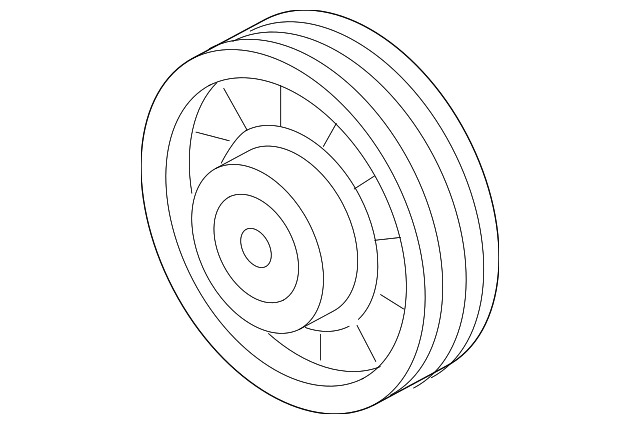 038-145-278 Деталь SERPENTINE IDLER PULLEY