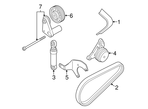 Passat BELTS & PULLEYS