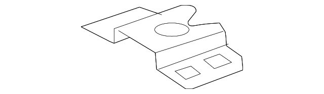 5123436AA Деталь HEADLINER FRONT BRACKET