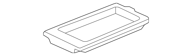 83408-SDA-A11ZA Деталь TRAY, CONSOLE *NH1L* (BLACK)