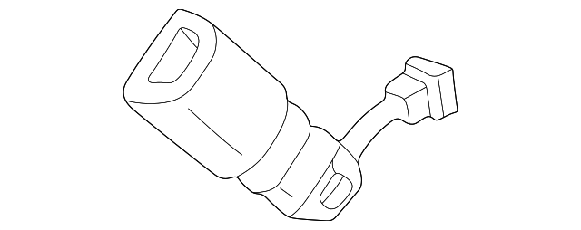 0K52Y-57712EGE Деталь BUCKLE, LEFT
