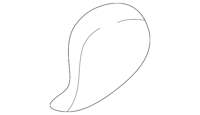 0K52Y-57691CY Деталь COVER, LEFT