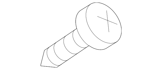 07-11-9-906-108 BRACKET SCREW, LEFT