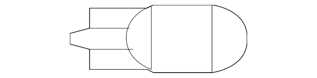 7B0-945-102 Деталь MARKER LAMP BULB, LEFT