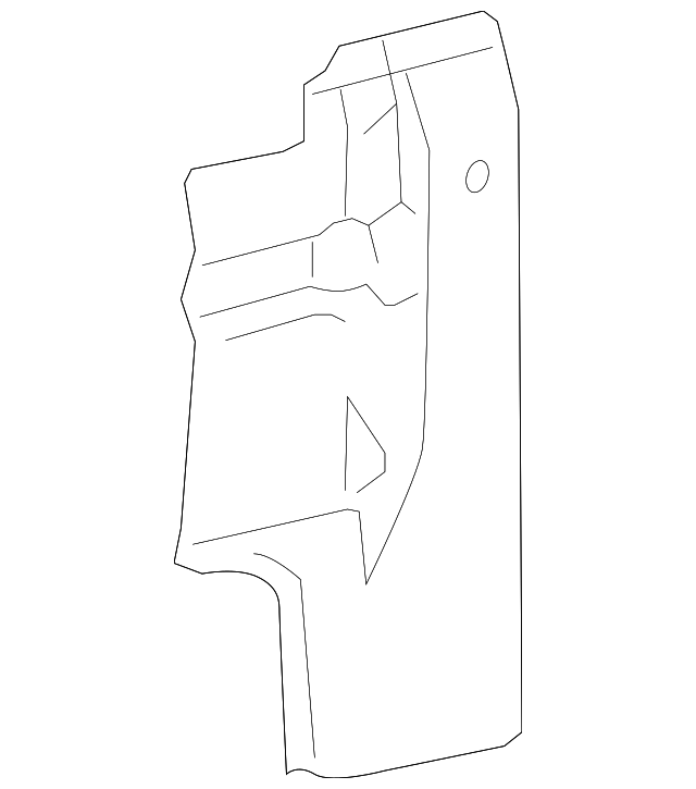 53153-53010 Деталь AIR GUIDE, RIGHT