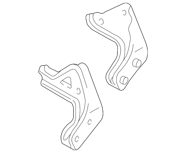YL8Z3K305AA Деталь MOUNT BRACKET