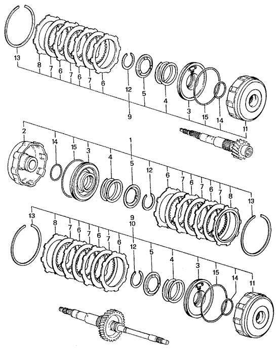TRANSMISSION - HONDAMATIC/AT CLUTCH for 1982 Honda CIVIC SEDAN #1