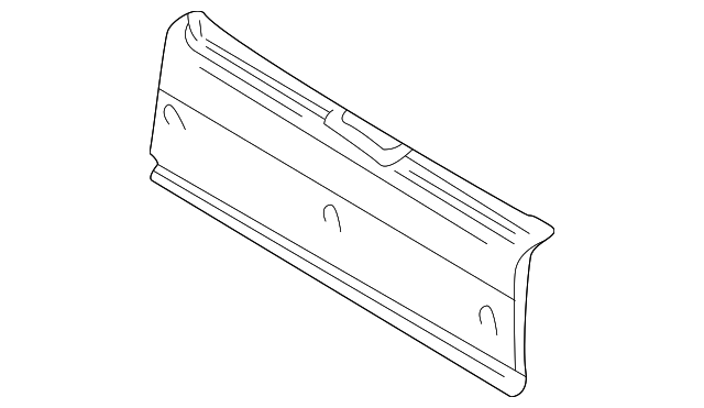 0K2N2-68960C REAR TRIM PANEL