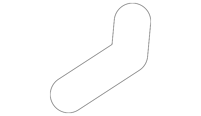 86158-1M000 Деталь COWL GRILLE PAD, LEFT