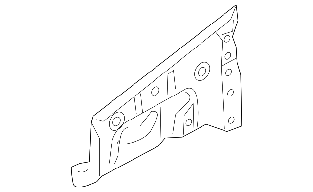 66766-1M010 Деталь COWL SIDE PANEL, RIGHT