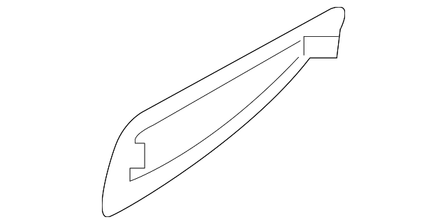 82664-C1000 HANDLE, OUTSIDE GASKET, RIGHT