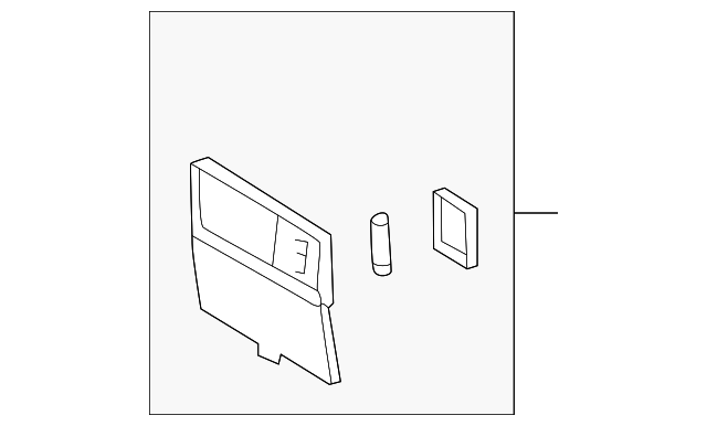 81340-33090-E0 Деталь VISOR LAMP, LEFT