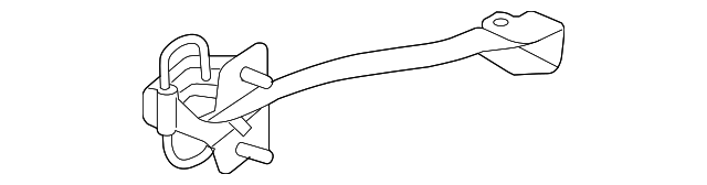 ZZP0-72-270 Деталь DOOR CHECK, RIGHT