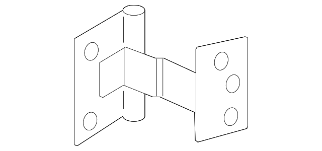 ZZP0-72-240A Деталь HINGE, LEFT