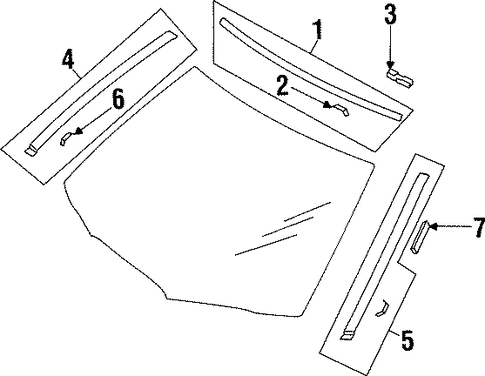 Diamante REVEAL MOLDINGS