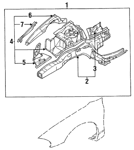 Eclipse INNER STRUCTURE & RAILS 2