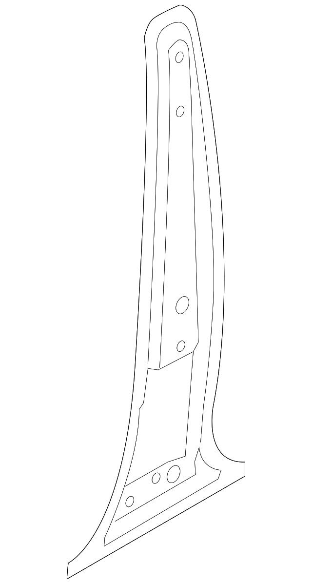 4G8-810-200 Деталь INNER PANEL, RIGHT
