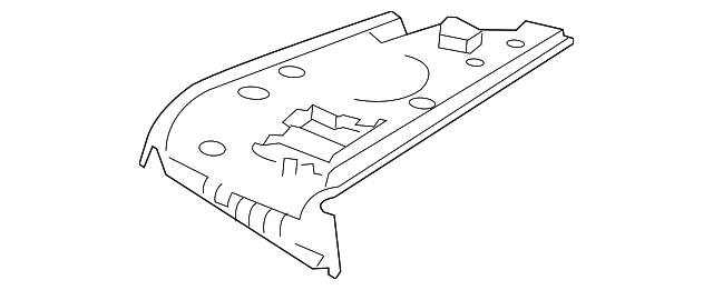 166-680-06-07-9051 Деталь LOWER COVER, RIGHT
