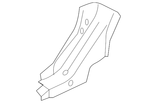 767171CA0B Деталь EXTENSION, LEFT