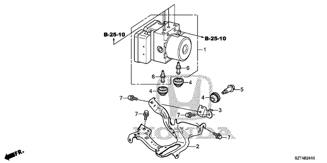 CHASSIS/VSA MODULATOR for 2011 Honda CR-Z #1