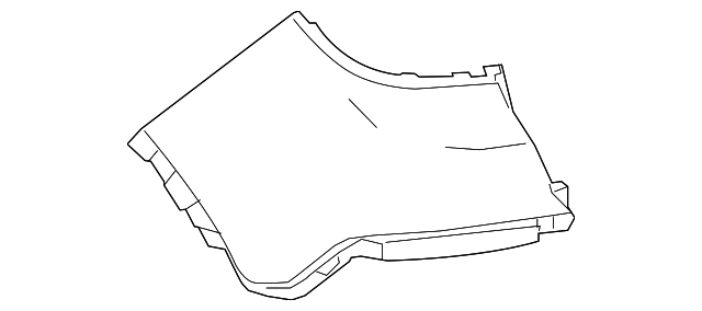 95352037 UPPER COVER, LEFT