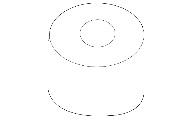 16557-35F00 REAR DUCT INSULATOR, LEFT