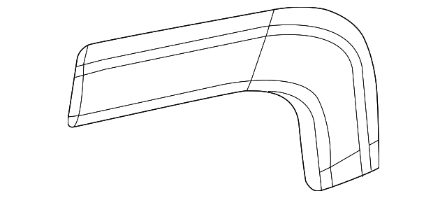 5XB67LXHAA Деталь WHEEL OPNG MLDG, LEFT