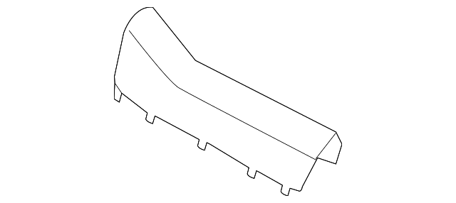 95090708 COWL GRILLE COVER, RIGHT