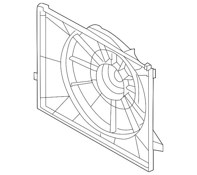 25350-3R175 Деталь FAN SHROUD