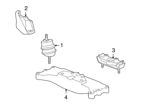 Camaro ENGINE & TRANS MOUNTING