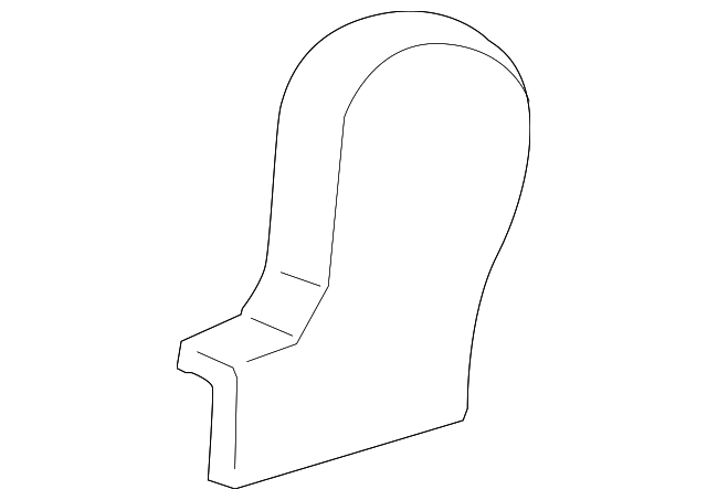 81315-STX-A01ZA Деталь COVER, R. MIDDLE SEAT CENTER (OUTER) *NH