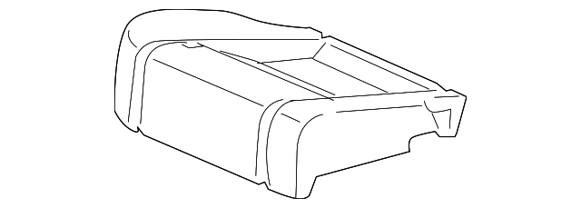 81332-STX-A01 Деталь PAD, R. MIDDLE SEAT CUSHION
