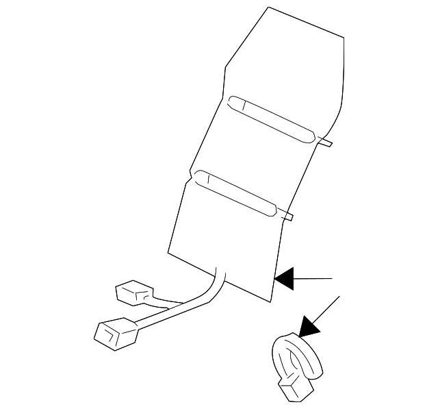 81324-STX-A21 Деталь HEATER, MIDDLE SEAT-BACK
